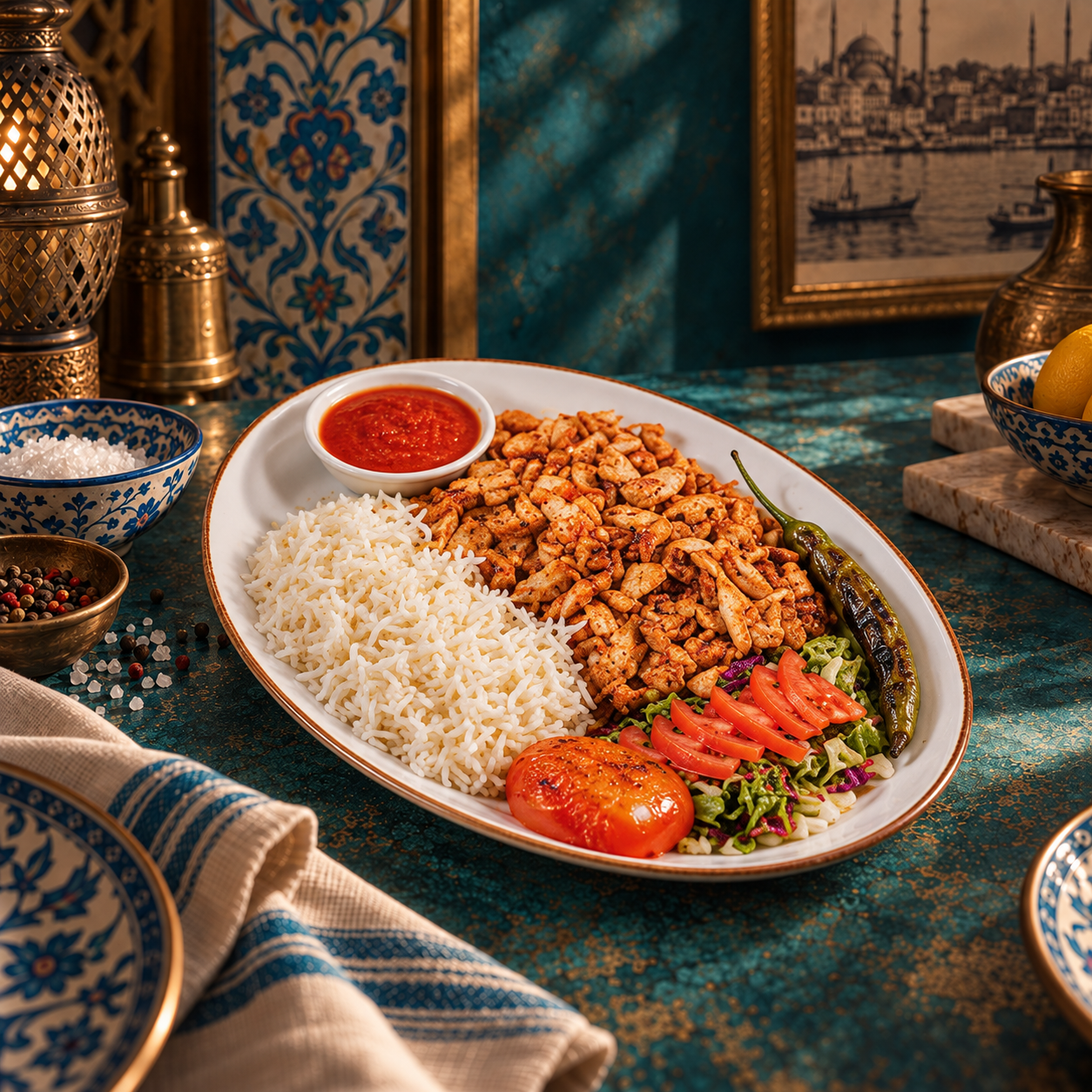 Plate ~ Chicken / Tavuk