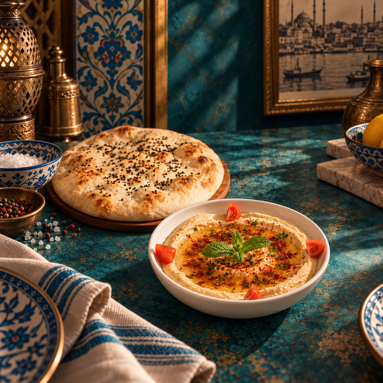 Hummus Olive Oil ~ Zeytinyağlı Humus