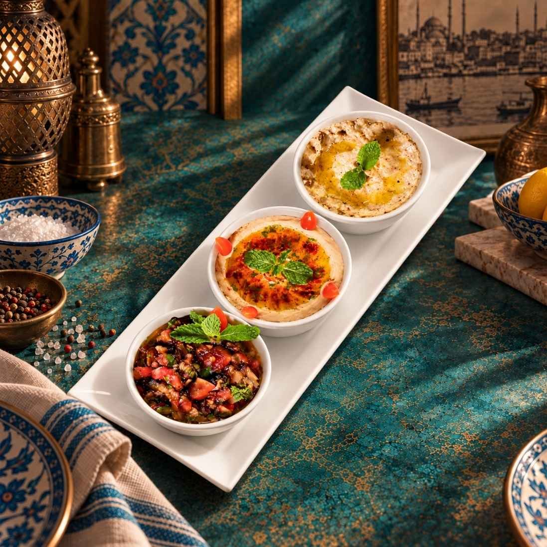 Meze Platter ~ Meze Tabağı