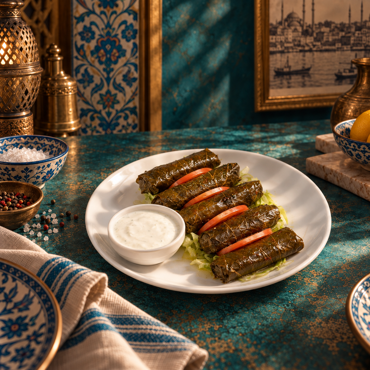 Stuffed Wine Leaves ~ Yaprak Sarma